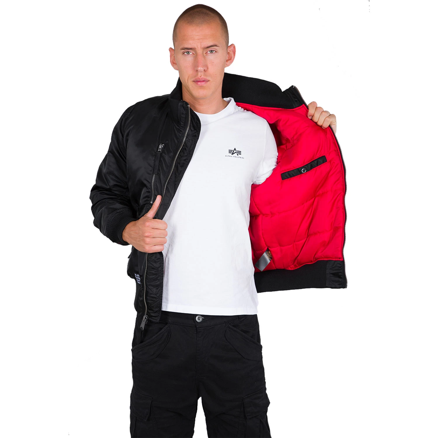 Alpha Industries RBF Herren Jacket Schwarz 198123/03 5 Alpha Industries RBF Herren Jacket Schwarz 198123/03 – Bild 3