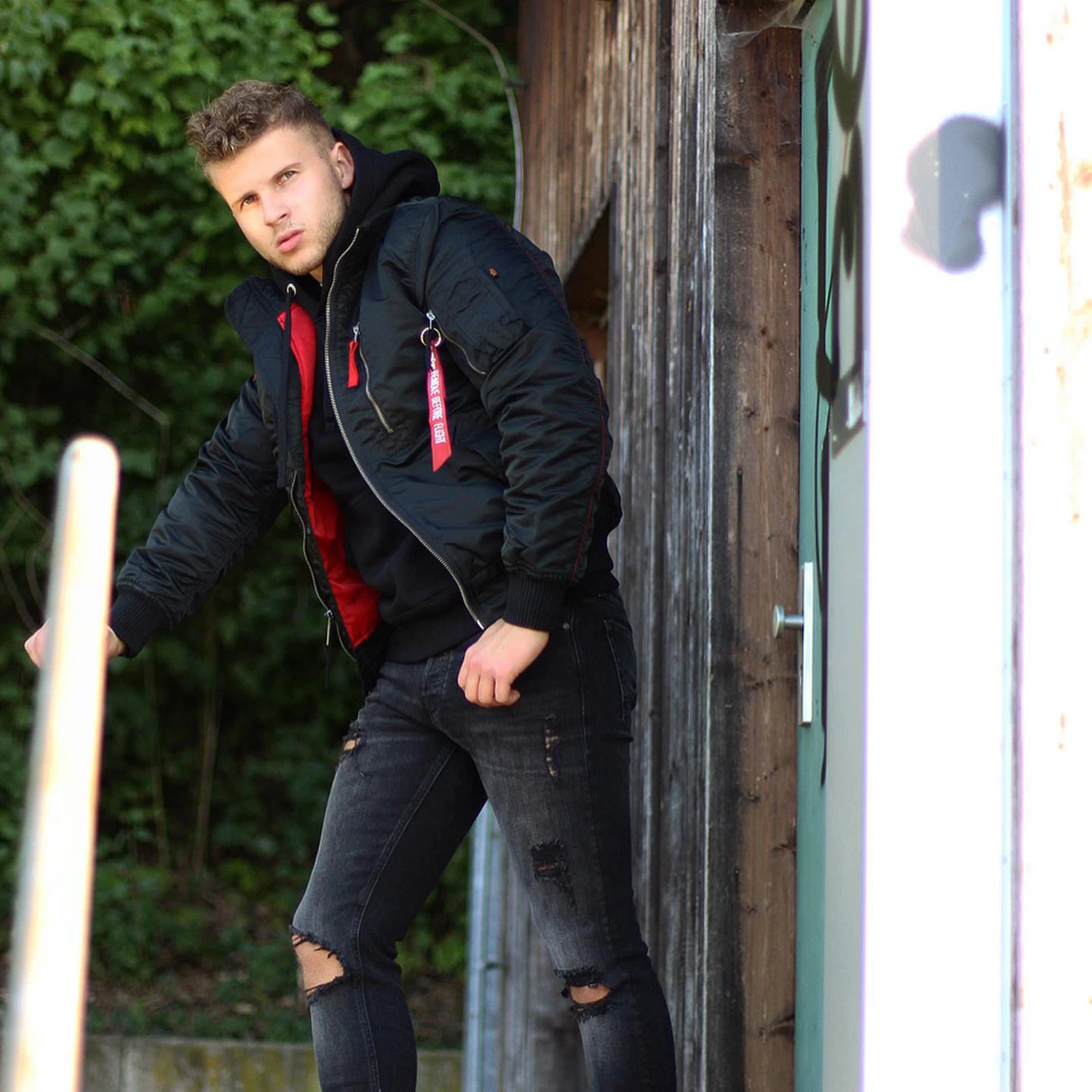 Alpha Industries RBF Herren Jacket Schwarz 198123/03 7 Alpha Industries RBF Herren Jacket Schwarz 198123/03 – Bild 5