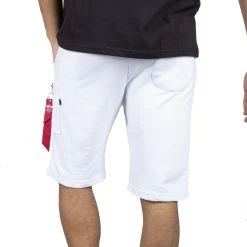 Alpha Industries X-Fit Cargo Short Herren Weiß 166301 09 -Sportbekleidung Alpha Industries X Fit Cargo Short Herren weiss 166301 09 13824 2