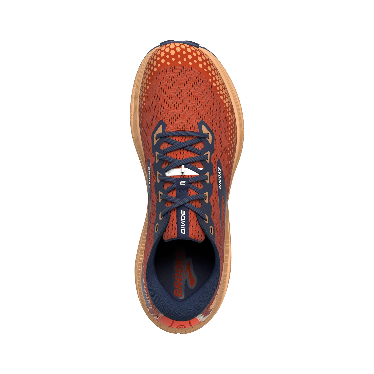 Brooks Divide 3 Herren Trail-Running Rot Orange 5 Brooks Divide 3 Herren Trail-Running Rot Orange – Bild 3