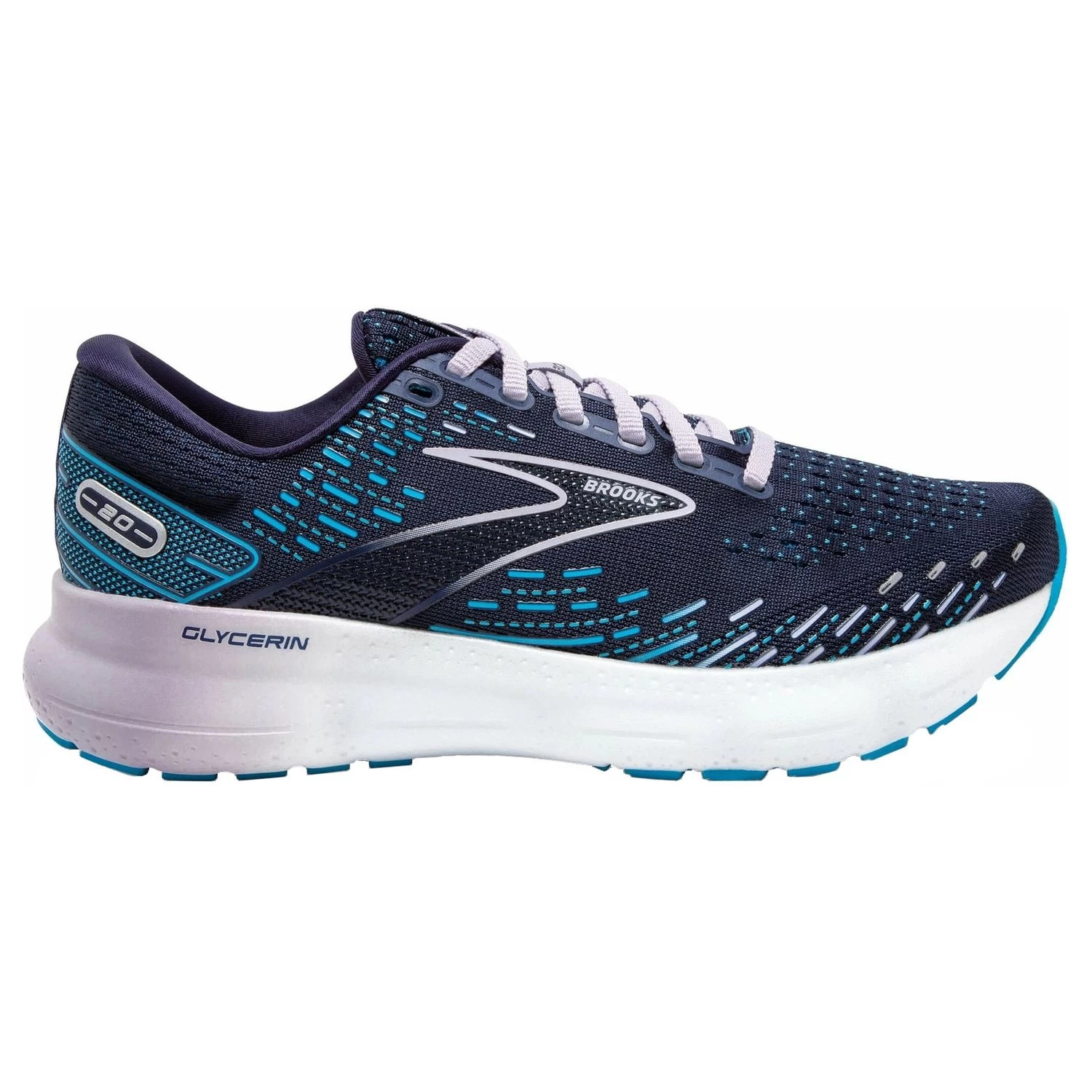 Brooks Glycerin 20 Damen Running Blau Weiß 120369 1B 499 3 Brooks Glycerin 20 Damen Running Blau Weiß 120369 1B 499