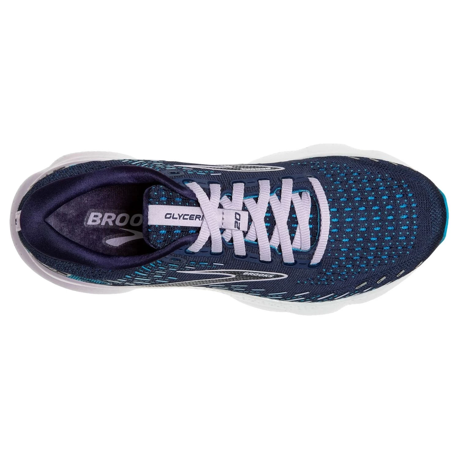 Brooks Glycerin 20 Damen Running Blau Weiß 120369 1B 499 6 Brooks Glycerin 20 Damen Running Blau Weiß 120369 1B 499 – Bild 4