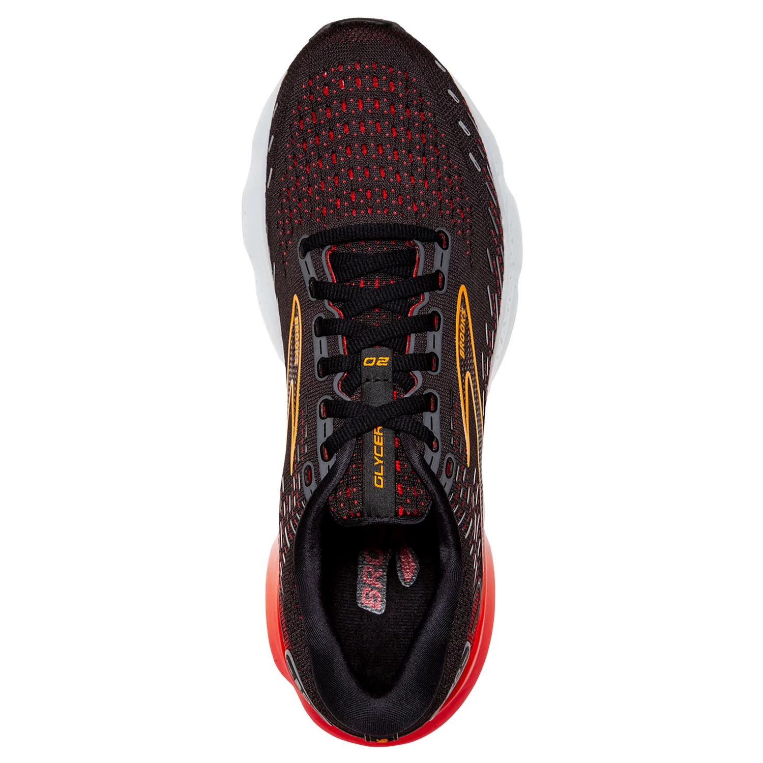 Brooks Glycerin 20 Herren Running Schwarz Rot 110382 1D 090 5 Brooks Glycerin 20 Herren Running Schwarz Rot 110382 1D 090 – Bild 3