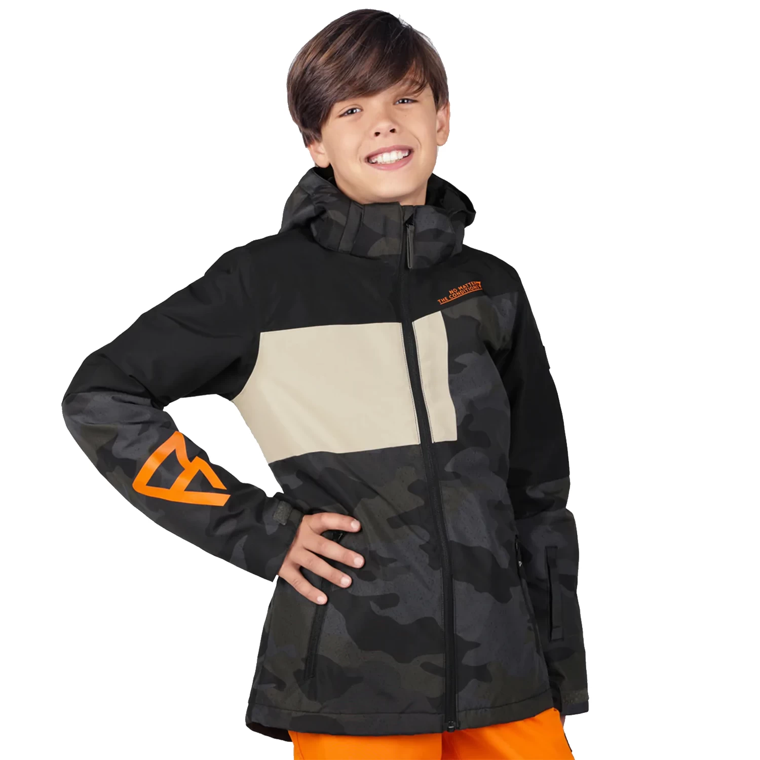 Brunotti Skijacke Flynnery-AO Boys Snow Jacket Pine Green 8 Brunotti Skijacke Flynnery-AO Boys Snow Jacket Pine Green – Bild 6