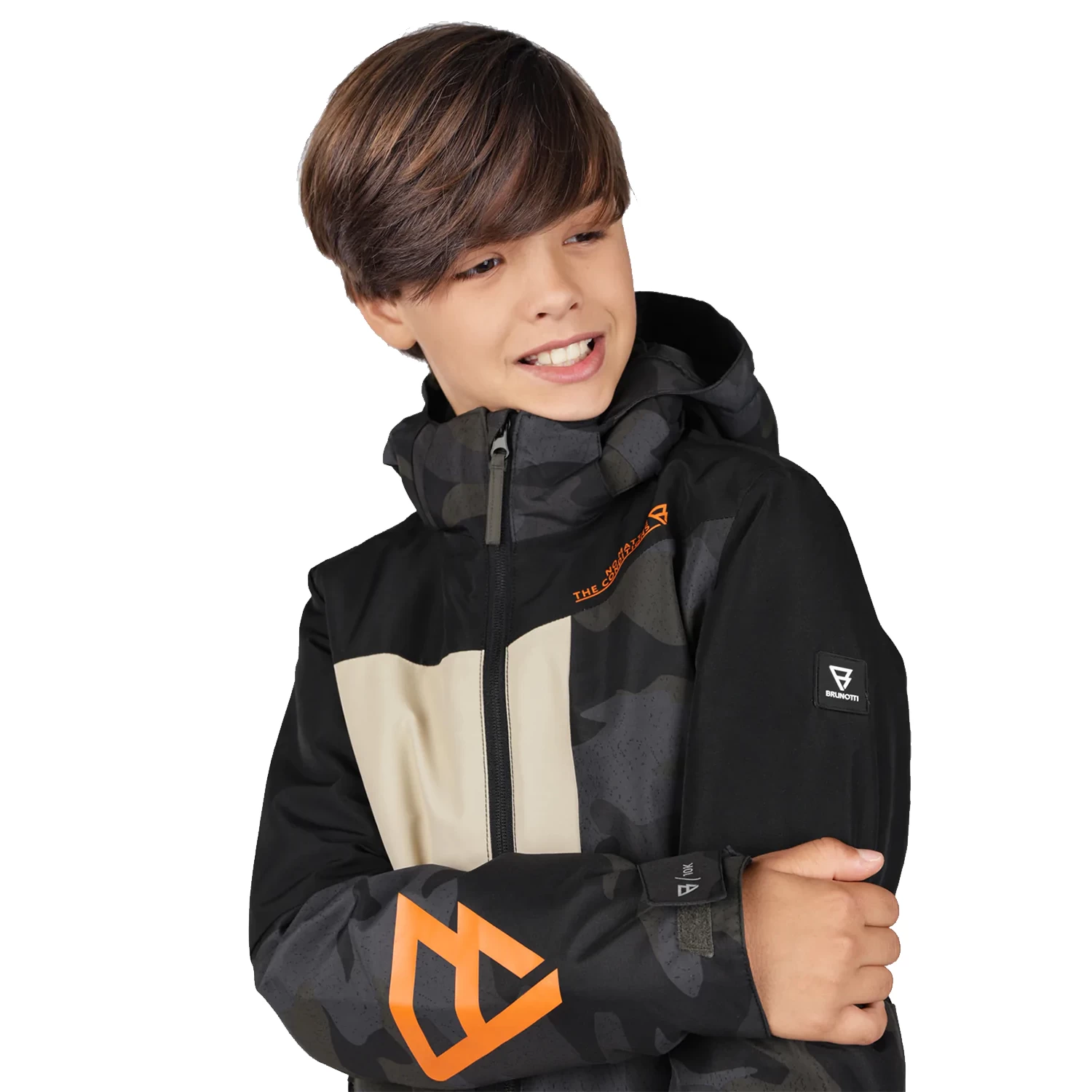 Brunotti Skijacke Flynnery-AO Boys Snow Jacket Pine Green 10 Brunotti Skijacke Flynnery-AO Boys Snow Jacket Pine Green – Bild 8