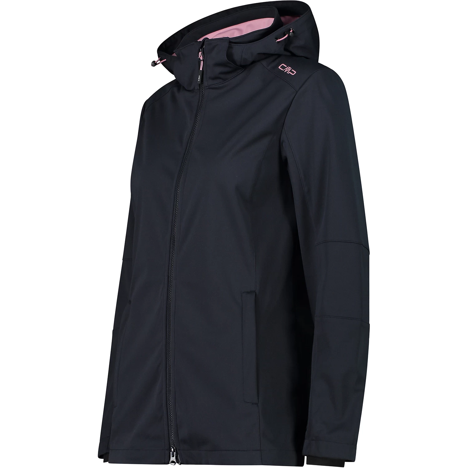 Campagnolo® Campagnolo Damen Softshell-Jacke Zip Hood antracite 5 Campagnolo® Campagnolo Damen Softshell-Jacke Zip Hood antracite – Bild 3