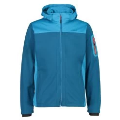 Campagnolo® Campagnolo Man Jacket Zip Hood Herren Softshell Blau 39A5027 02ML