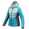 Colmar Ushuaia Damen Skijacke Blau Mint Grau 2839 3QT 361 -Sportbekleidung Colmar Ushuaia Herren Skijacke mint blau grau 2839