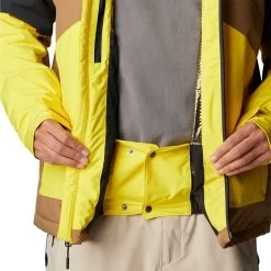 Columbia Centerport™ II Skijacke Für Herren Outdoorjacke Gelb Schwarz 17 Columbia Centerport™ II Skijacke Für Herren Outdoorjacke Gelb Schwarz -Sportbekleidung Columbia Centerport II wasserdichte Skijacke fuer Herren Outdoorjacke gelb schwarz 14785 7