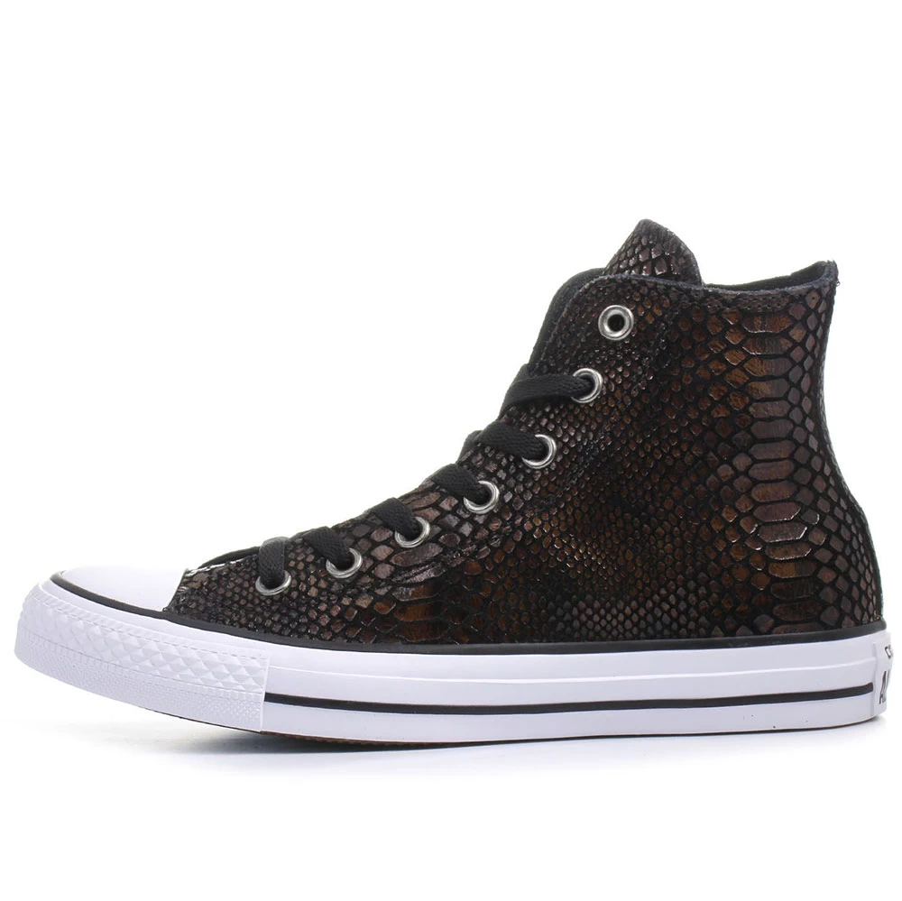 Converse CT AS HI Chuck Taylor All Star Metallic Braun Weiß 4 Converse CT AS HI Chuck Taylor All Star Metallic Braun Weiß – Bild 2