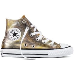 Converse CT AS Hi Chuck Taylor All Star Kinder Metallic Gold