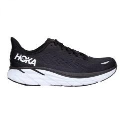 Hoka One One M Clifton 8 Herren Running Schwarz Weiß 1119393/BWHT