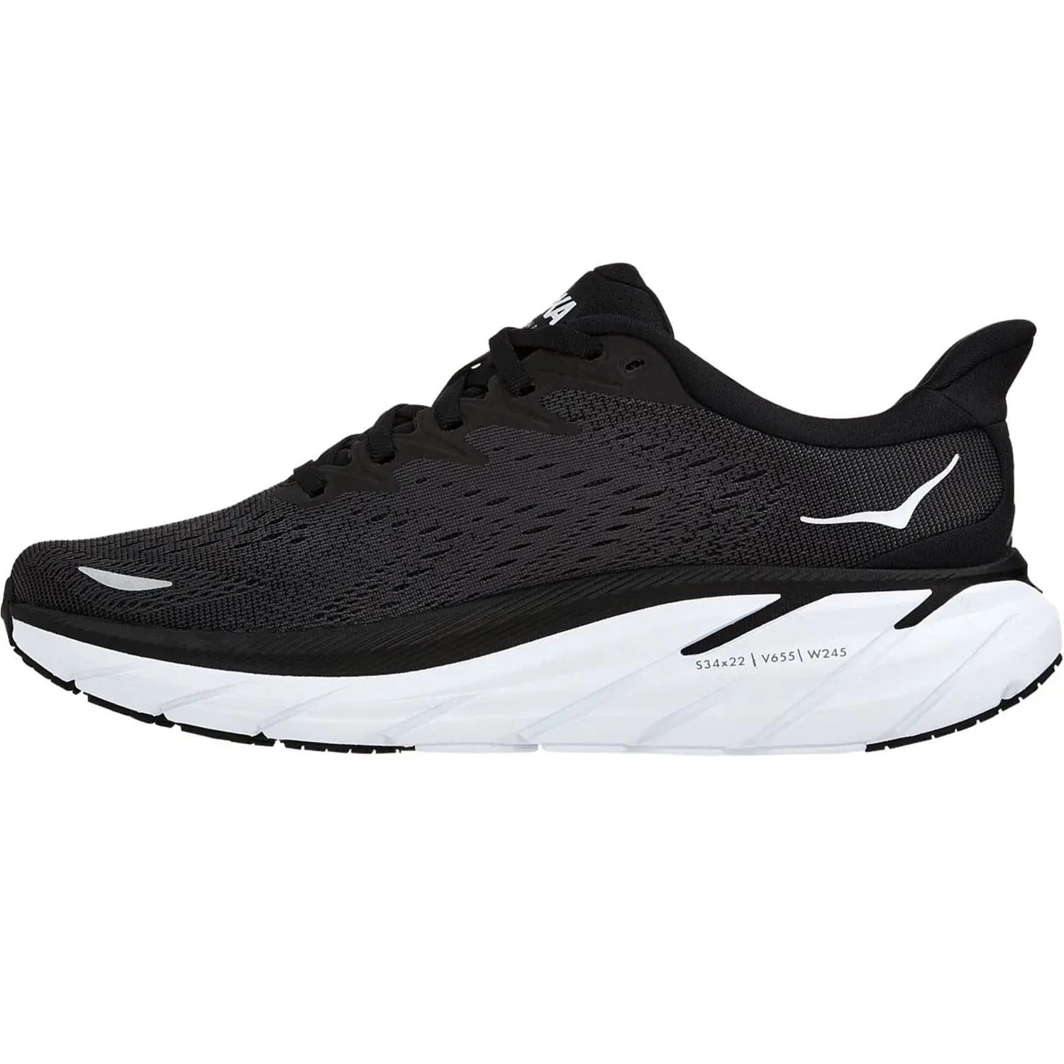 Hoka One One M Clifton 8 Herren Running Schwarz Weiß 1119393/BWHT 4 Hoka One One M Clifton 8 Herren Running Schwarz Weiß 1119393/BWHT – Bild 2