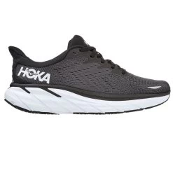 Hoka One One W Clifton 8 Damen Running Schwarz Weiß 1119394/BWHT