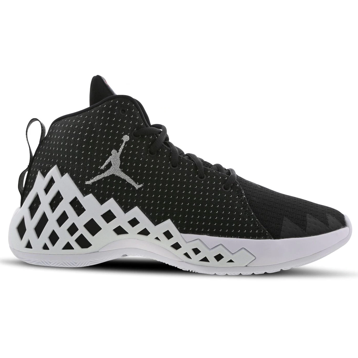 Jordan Jumpman Diamond Mid Herren Sneaker Schwarz Weiß CI1204 001 3 Jordan Jumpman Diamond Mid Herren Sneaker Schwarz Weiß CI1204 001