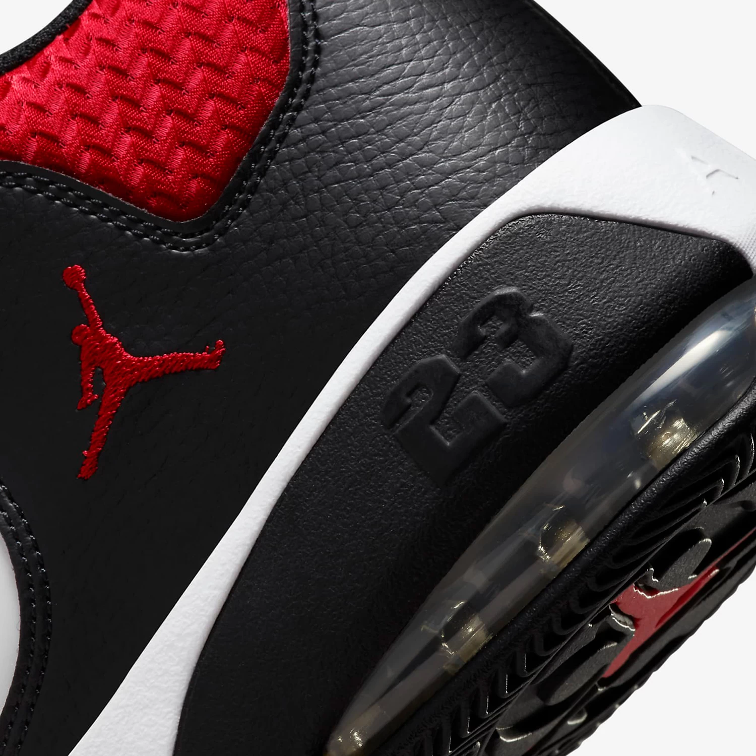 Jordan Max Aura 3 Mid-Cut Sneaker Weiß Schwarz Rot CZ4167 160 10 Jordan Max Aura 3 Mid-Cut Sneaker Weiß Schwarz Rot CZ4167 160 – Bild 8