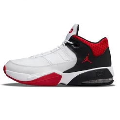 Jordan Max Aura 3 Mid-Cut Sneaker Weiß Schwarz Rot CZ4167 160 17 Jordan Max Aura 3 Mid-Cut Sneaker Weiß Schwarz Rot CZ4167 160 -Sportbekleidung Jordan Max Aura 3 Mid Cut Sneaker weiss schwarz rot CZ4167 160 14321 8