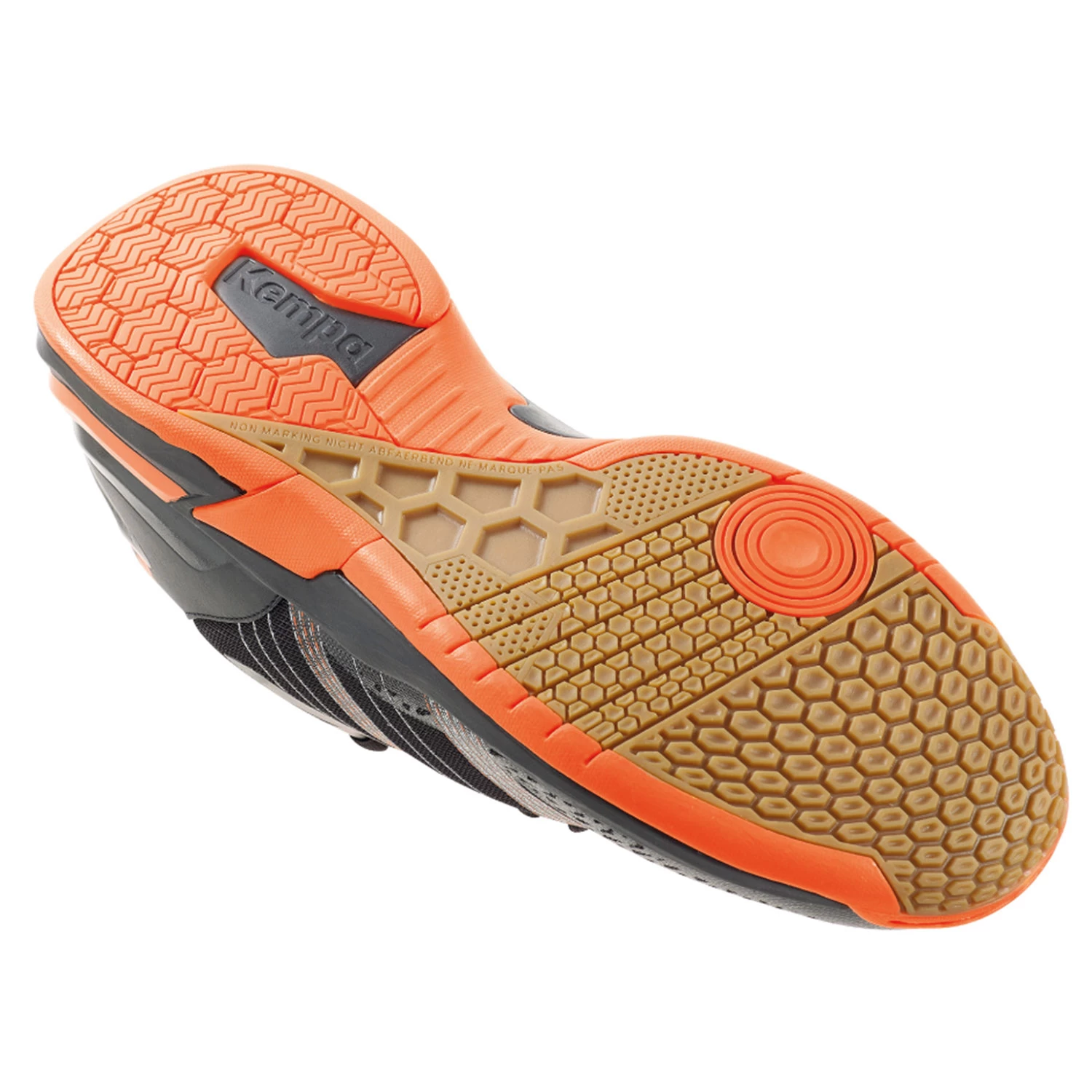 Kempa Attack Contender Handballschuhe Schwarz Orange 200850507 5 Kempa Attack Contender Handballschuhe Schwarz Orange 200850507 – Bild 3