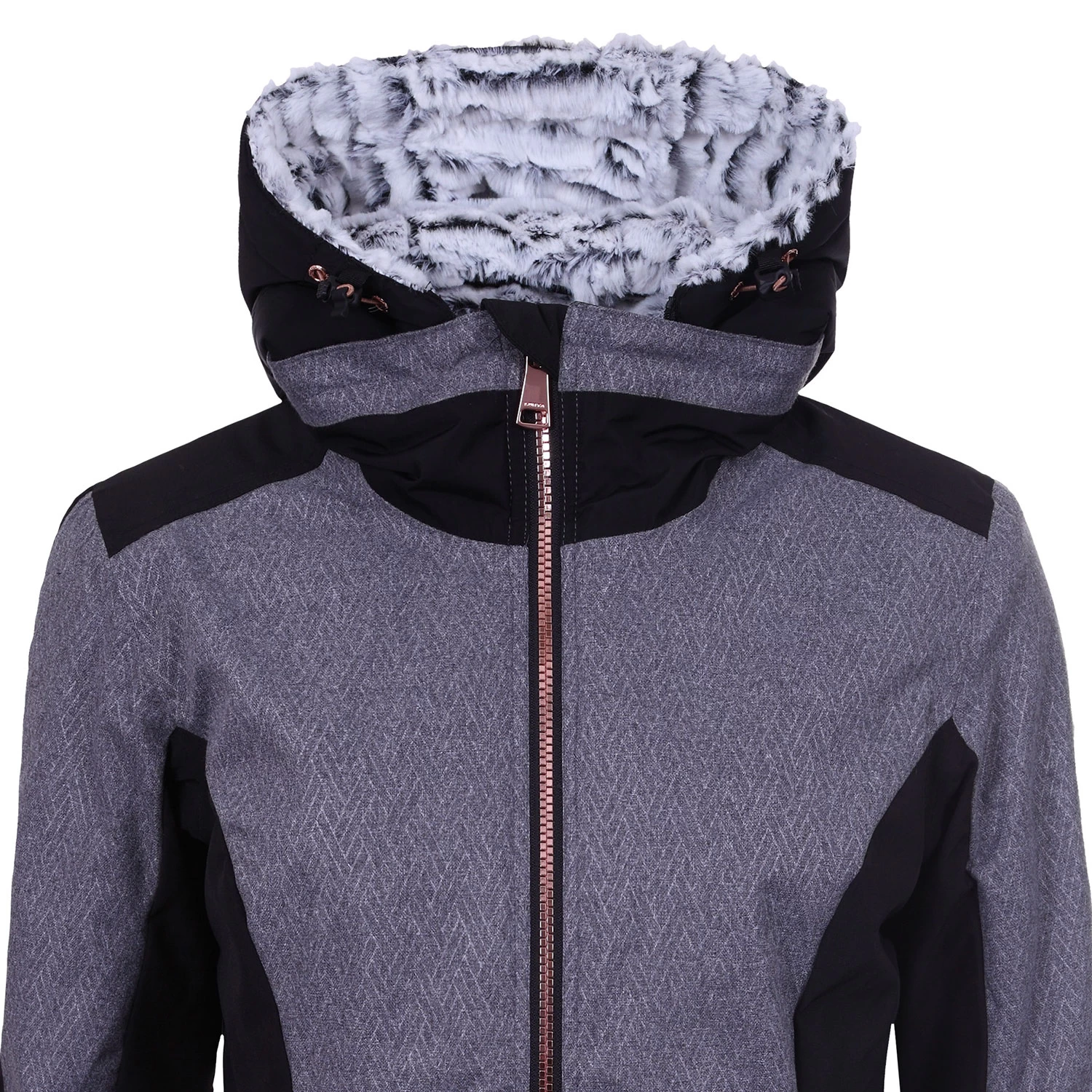 Luhta Blanka Damen Skijacke Grau Schwarz 2 32440 413 L 810 6 Luhta Blanka Damen Skijacke Grau Schwarz 2 32440 413 L 810 – Bild 4