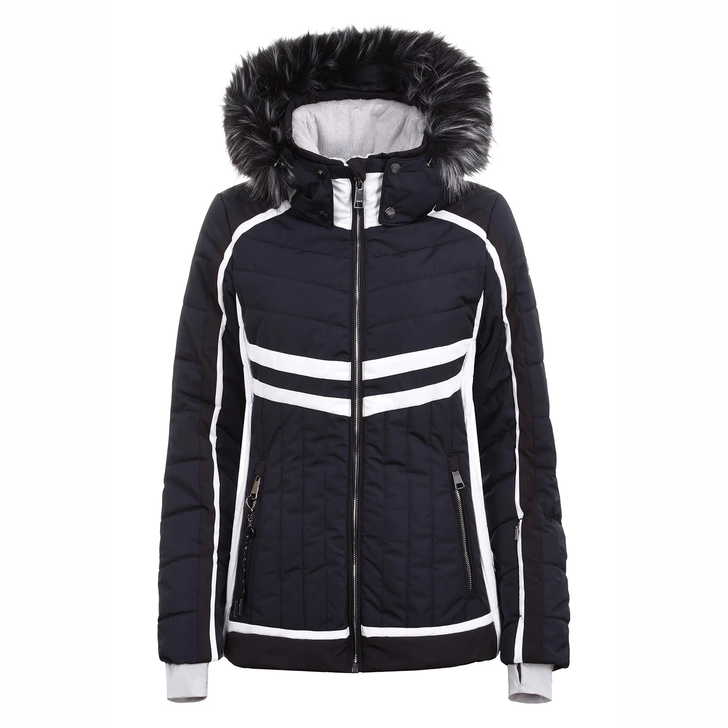 Luhta Ellis Damen Skijacke Blau Weiß Schwarz 6 36400 374L7 391 3 Luhta Ellis Damen Skijacke Blau Weiß Schwarz 6 36400 374L7 391