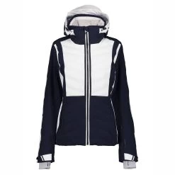 Luhta Emkarby Damen Skijacke Dunkelblau Weiß 6 36408 535L 391