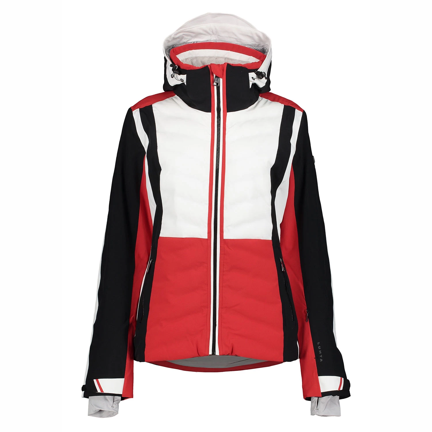 Luhta Emkarby Damen Skijacke Rot Schwarz Weiß 6 36408 535L 650 3 Luhta Emkarby Damen Skijacke Rot Schwarz Weiß 6 36408 535L 650