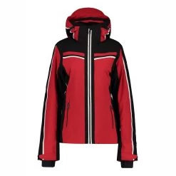 Luhta Enklinge Damen Skijacke Rot Schwarz Weiß 6 36415 839L 650