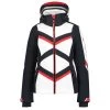 Luhta Hinginmaa Damen Skijacke Schwarz Weiß rot 2 32403 377 L 391 -Sportbekleidung Luhta Hinginmaa Damen Skijacke schwarz weiss rot 2 32403 377 L 391 14798