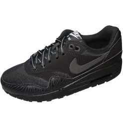 Nike Air Max 1 (GS) Kinder Sneaker Freizeitschuh Schwarz