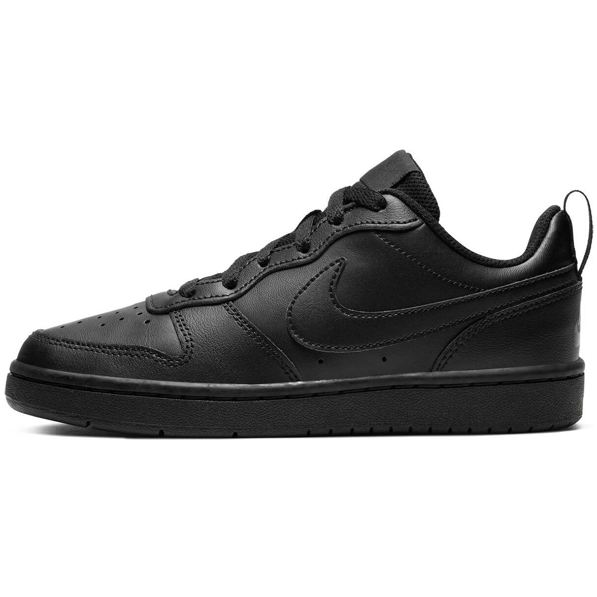 Nike Court Borough Low 2 GS Kinder Sneaker Schwarz BQ5448 001 4 Nike Court Borough Low 2 GS Kinder Sneaker Schwarz BQ5448 001 – Bild 2