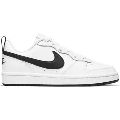 Nike Court Borough Low 2 GS Sneaker Weiß Schwarz BQ5448 104