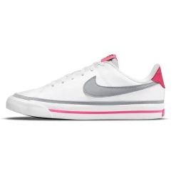 Nike Court Legacy GS Sneaker Kinder Weiß Grau Pink DA5380 111 -Sportbekleidung Nike Court Legacy GS Sneaker Kinder weiss grau pink DA5380 111 14291