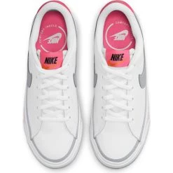 Nike Court Legacy GS Sneaker Kinder Weiß Grau Pink DA5380 111 -Sportbekleidung Nike Court Legacy GS Sneaker Kinder weiss grau pink DA5380 111 14291 2
