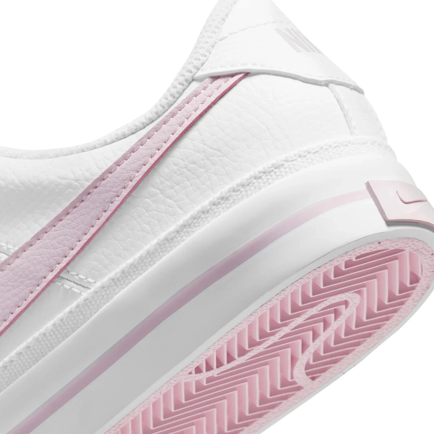 Nike Court Legacy GS Sneaker Weiß Rosa DA5380 109 8 Nike Court Legacy GS Sneaker Weiß Rosa DA5380 109 – Bild 6