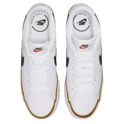 Nike Court Legacy NN Sneaker Weiß Schwarz Braun DH3162 100 -Sportbekleidung Nike Court Legacy NN Sneaker weiss schwarz braun DH3162 100 14619 3