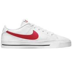 Nike Court Legacy Sneaker Weiß Rot Schwarz CU4150 105