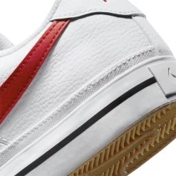 Nike Court Legacy Sneaker Weiß Rot Schwarz CU4150 105 -Sportbekleidung Nike Court Legacy Sneaker weiss rot schwarz CU4150 105 13868 1