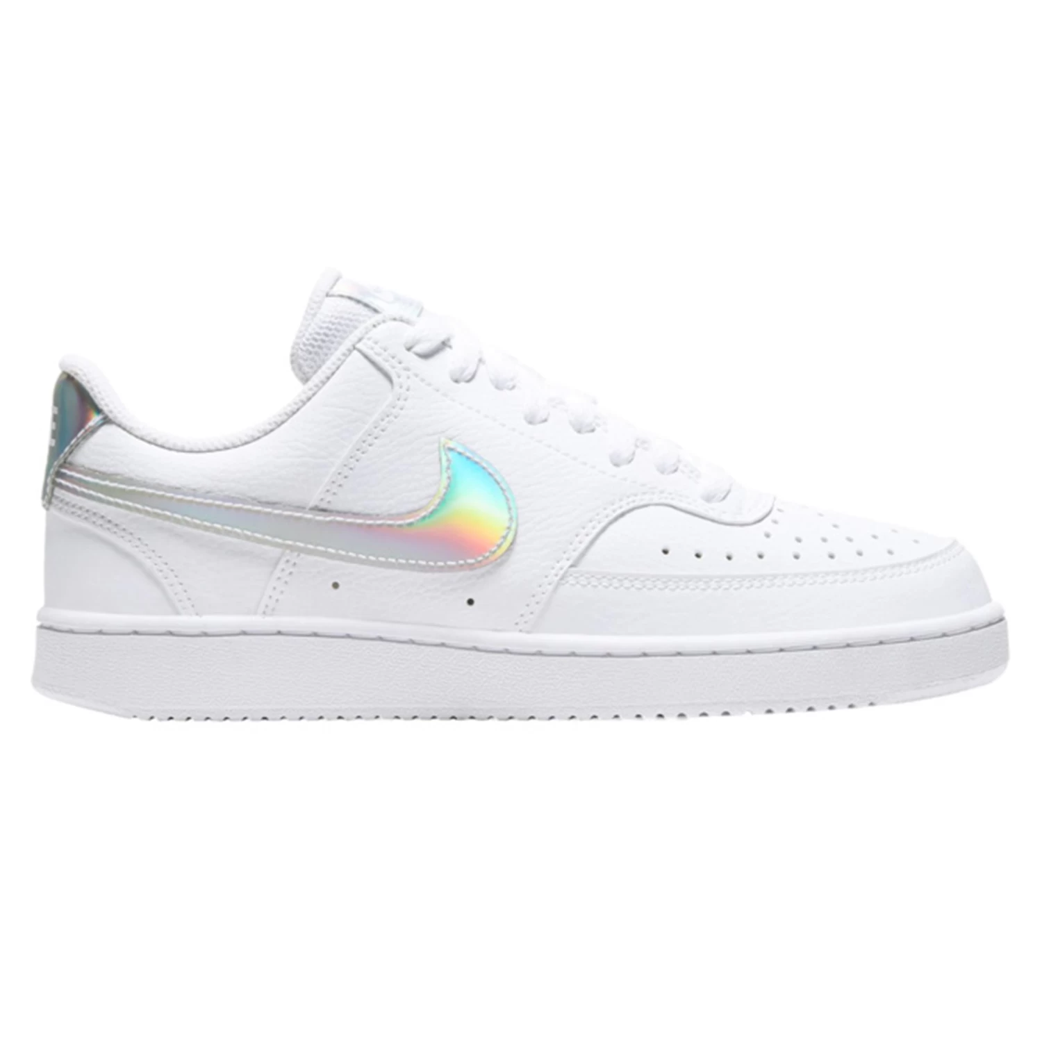 Nike Court Vision Lo Damen Sneaker Weiß Silber CW5596 100 3 Nike Court Vision Lo Damen Sneaker Weiß Silber CW5596 100