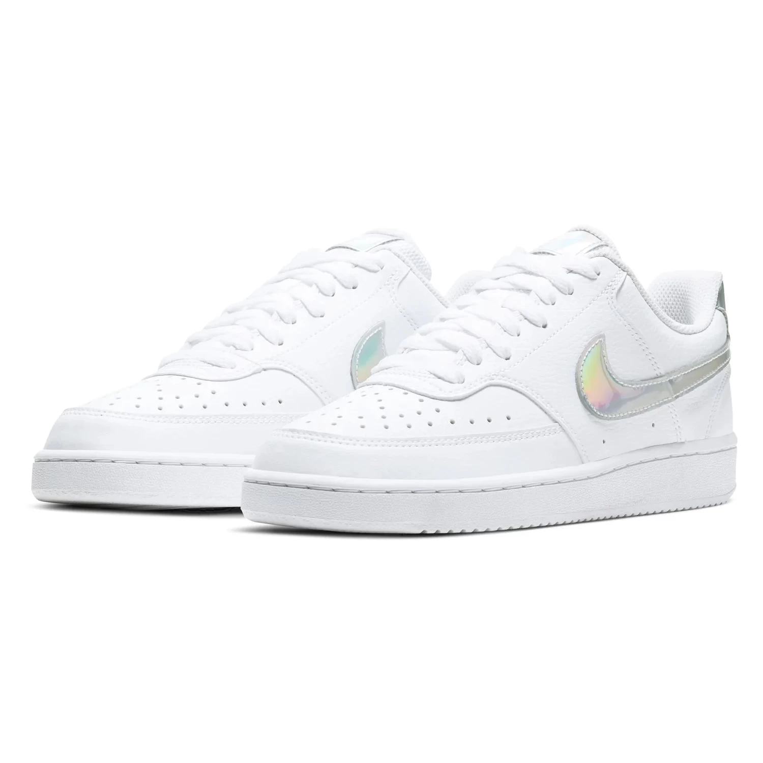 Nike Court Vision Lo Damen Sneaker Weiß Silber CW5596 100 6 Nike Court Vision Lo Damen Sneaker Weiß Silber CW5596 100 – Bild 4