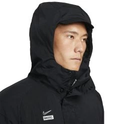 Nike F.C. Sideline Herren Mantel Trenchcoat Schwarz DJ0991 010  -Sportbekleidung Nike F C Sideline Herren Mantel Trenchcoat schwarz DJ0991 010 14249 2