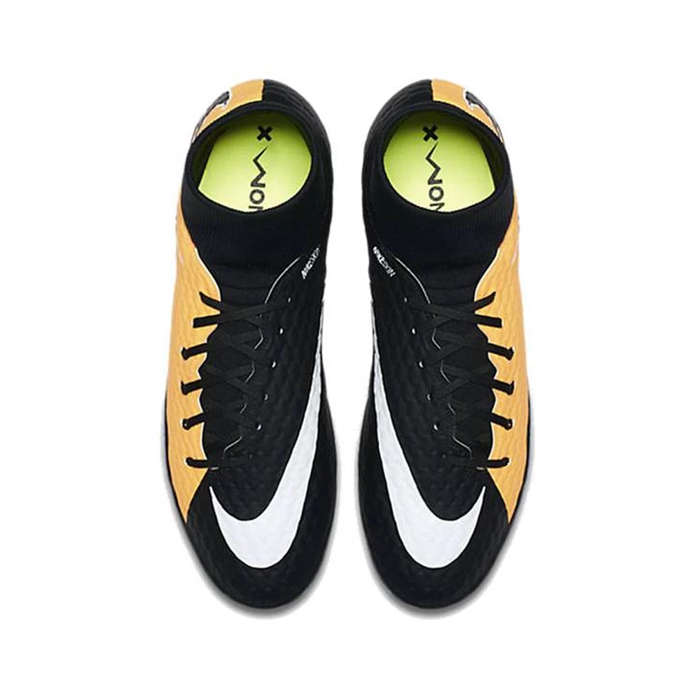 Nike JR HypervenomX Phelon III DF IC Fußballschuh Orange Schwarz 5 Nike JR HypervenomX Phelon III DF IC Fußballschuh Orange Schwarz – Bild 3