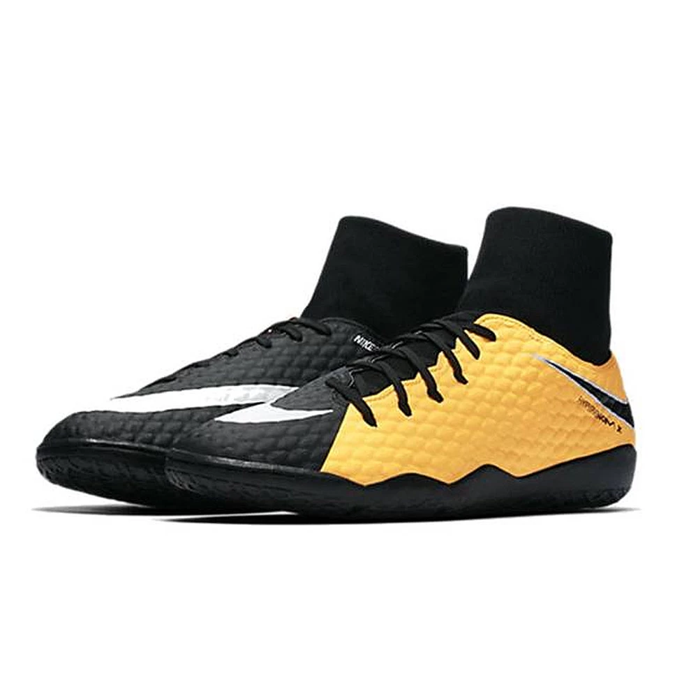 Nike JR HypervenomX Phelon III DF IC Fußballschuh Orange Schwarz 6 Nike JR HypervenomX Phelon III DF IC Fußballschuh Orange Schwarz – Bild 4