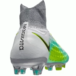 Nike JR Magista Obra II FG Kinder Fußballschuh Grau Neon -Sportbekleidung Nike JR Magista Obra II FG Kinder Fussballschuh gr 6