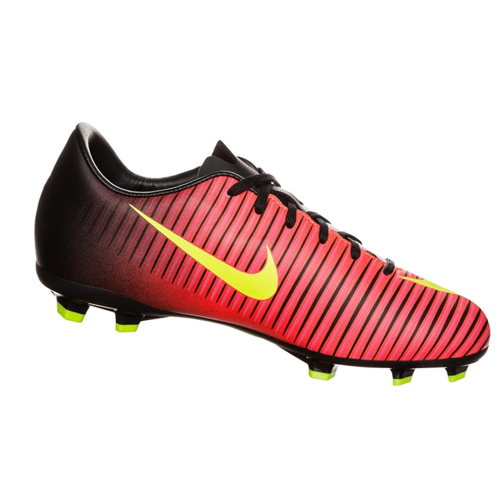 Nike JR Mercurial Vapor XI FG Kinder Fussballschuh Orange Gelb Schwarz 4 Nike JR Mercurial Vapor XI FG Kinder Fussballschuh Orange Gelb Schwarz – Bild 2
