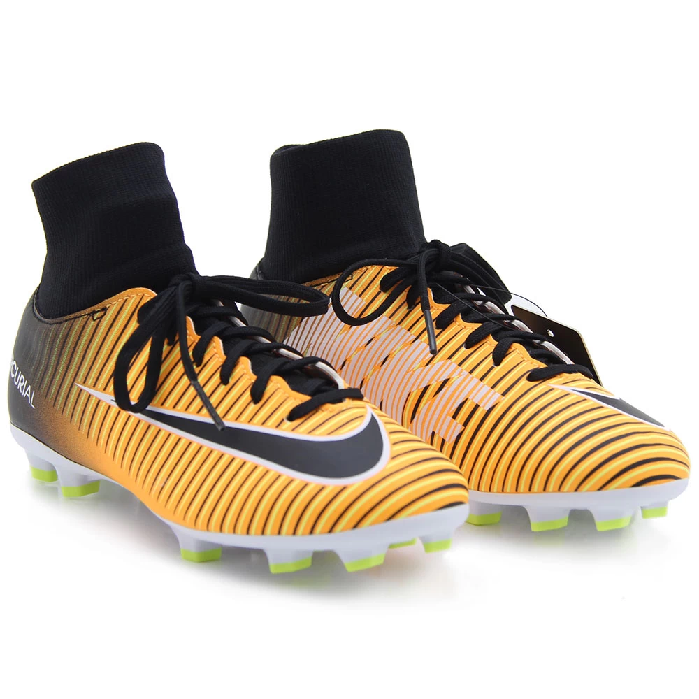 Nike JR Mercurial Victory VI DF FG Fussballschuh Laser Orange 4 Nike JR Mercurial Victory VI DF FG Fussballschuh Laser Orange – Bild 2