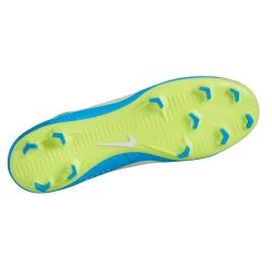Nike JR Mercurial X Victory VI DF NJR FG Fussballschuh Blau Weiß Gelb -Sportbekleidung Nike JR Mercurial X Victory VI DF NJR FG Fussballs 3
