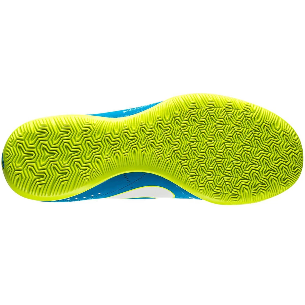 Nike JR Mercurial X Victory VI NJR IC Fussballschuh Blau Weiß Gelb 6 Nike JR Mercurial X Victory VI NJR IC Fussballschuh Blau Weiß Gelb – Bild 4