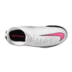 Nike JR Phantom GT Academy DF IC Hallenschuhe Weiß Schwarz Pink -Sportbekleidung Nike JR Phantom GT Academy DF IC Hallenschuhe weiss schwarz pink 13321 2