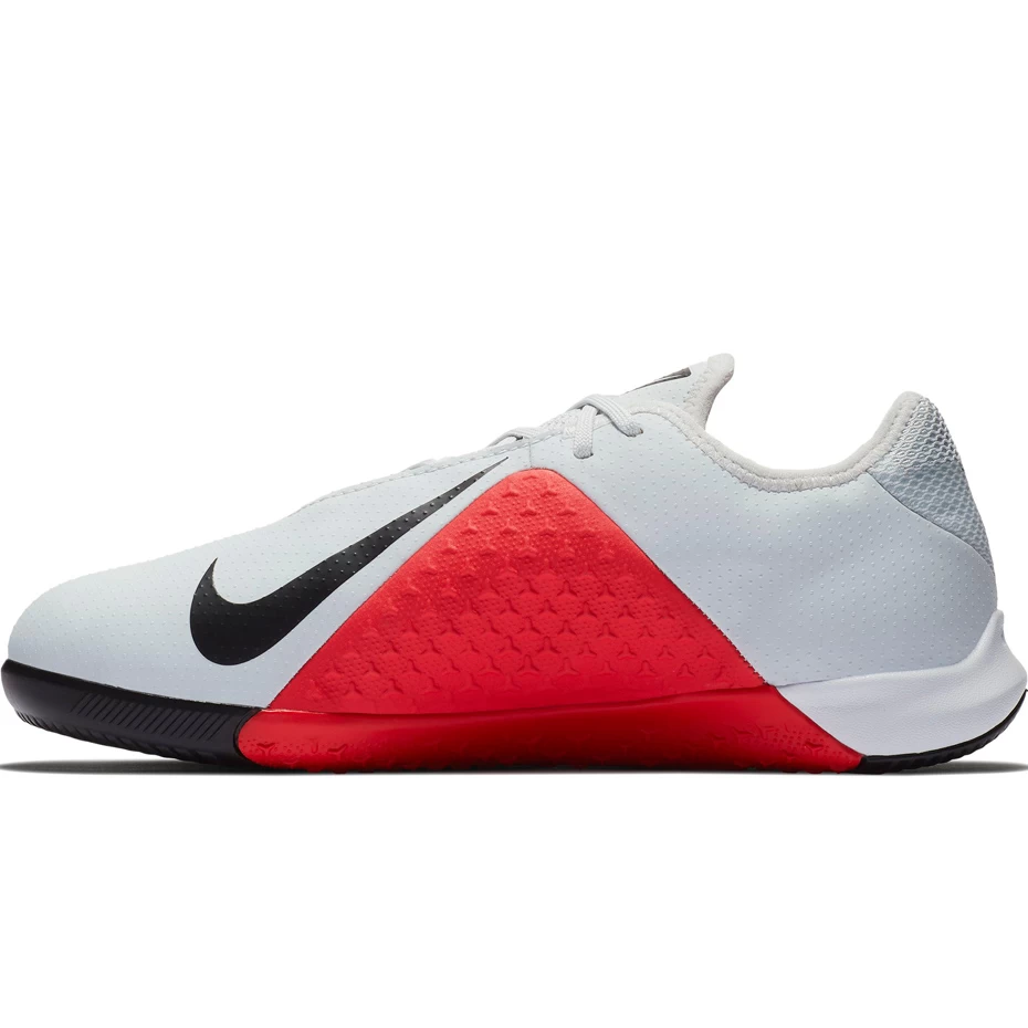 Nike JR Phantom VSN Academy IC Fußballschuhe Halle Grau Rot AR4345 060 4 Nike JR Phantom VSN Academy IC Fußballschuhe Halle Grau Rot AR4345 060 – Bild 2