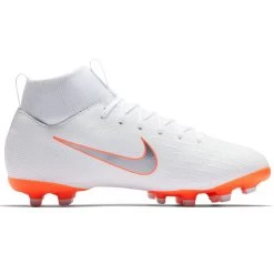 Nike JR Superfly 6 Academy GS MG Fussballschuhe Weiß Orange AH7337 107